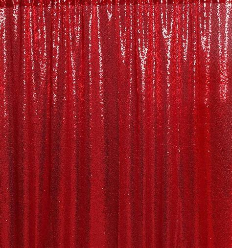 sheer red backdrop